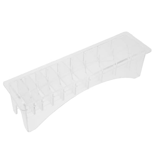 BESTYASH haarschneidemaschine Koffer Clipper-Fall Haarschneidemaschinen-Koffer Scherenschutzhalter Clipper-Organizer Clipper-Schutzhalter-Organizer Plastik Transparent von BESTYASH