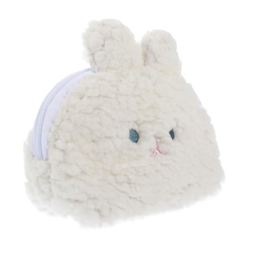 BESTYASH Geldbörse Aus Baumwolle Kreative Münztasche Mit Kaninchen-Design Münztasche Für Tägliche Lagerung Bezauberndes Accessoire Für Reisen Und Ausflüge von BESTYASH