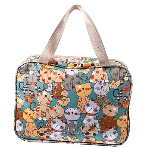 BESTYASH wasserdichte Kosmetiktasche Aus Pu-Material Reise-Make-up-Organizer Tragbarer Kulturbeutel Für Kosmetika Und Toilettenartikel Langlebig Und Praktisch Für Unterwegs von BESTYASH