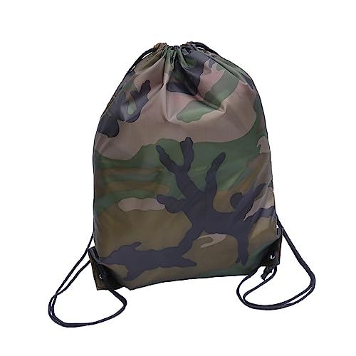 BESTYASH 6stücke Kordelzugbeutel Aus Wasserdichtem Polyester Camouflage Für Sport Reisen Strand Schwimmen Geeignet Für Erwachsene Und Junge Mädchen Langlebig Und Leicht von BESTYASH