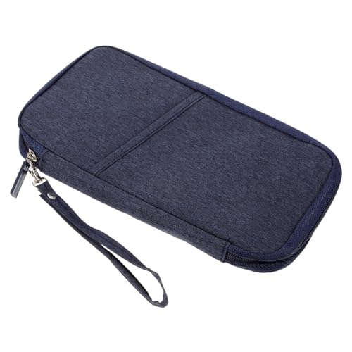 BESTYASH wasserdichte Reisepass Tasche Reiseorganizer mit Großem Kartenfach Multifunktionale Dokumentenmappe für Damen und Herren Kompakter Passport Wallet Holder für Alltag und Reisen von BESTYASH