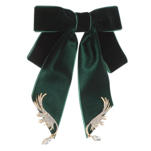 Schleifen brosche damen brosche schleifenbrosche Party Brosche Dekorative Brosche Weiche Brosche damen fliege Krawattennadeln Brosche für groß Legierung Dark Green BESTYASH Schleifen brosche damen brosche schleifenbrosche Party Brosche Dekorative Brosche Weiche Brosche damen fliege Krawattennadeln Brosche für groß Legierung Dark Green BESTYASH von BESTYASH