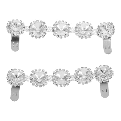 BESTonZON 1 Paar glitzernde Schuhanhänger für Damen, funkelnde Schuhdekorationsanhänger, mädchenhafte Ketten für Clogs, Sandalen, DIY-High-Heel-Accessoires, Partygeschenke BESTonZON 1 Paar glitzernde Schuhanhänger für Damen, funkelnde Schuhdekorationsanhänger, mädchenhafte Ketten für Clogs, Sandalen, DIY-High-Heel-Accessoires, Partygeschenke von BESTonZON