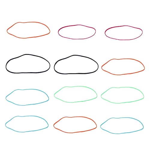 BESTonZON 12stücke Pack Rutschfeste Stirnbänder Elastische Unisex Haarbänder Sport Stirnband Für Kopf Passform Haarfixierung Schweißschutz BESTonZON 12stücke Pack Rutschfeste Stirnbänder Elastische Unisex Haarbänder Sport Stirnband Für Kopf Passform Haarfixierung Schweißschutz von BESTonZON