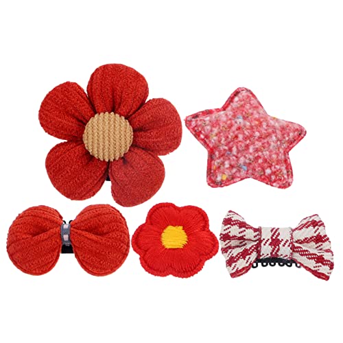 BESTonZON 1satz Mädchen Haarspangen Set Bunte Haarclips Für Kleine Prinzessinnen Süße Haaraccessoires Für Mädchen Für von BESTonZON