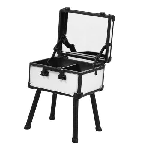 BESTonZON 1satz Miniature Make-up Box Für Maßstab Mit Kosmetik Set Für Miniatur-Dekoration Sicheres Material Design Große Kapazität von BESTonZON
