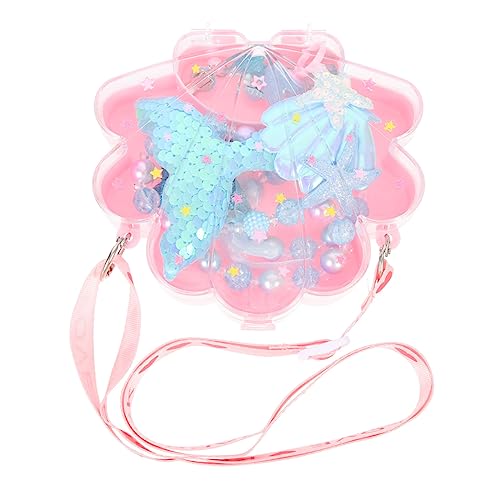 BESTonZON 1 Set Perlenkette Für Kinder Schmuck Für Kleine Mädchen Kinderschmuck Für Mädchen Geschenke Für Kleine Mädchen Schmuckset Für Kleinkinder Schmuck Für Kleinkinder Mädchen von BESTonZON