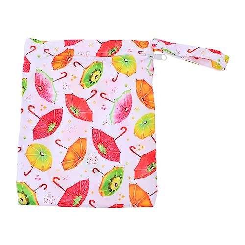 BESTonZON Windel Aufbewahrungstasche für Kindergarten Wiederverwendbare Windeltasche Wasserabweisend Leicht für und Trockene Windeln Tragbare Wickeltasche von BESTonZON