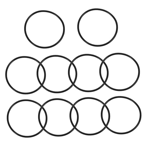 BESTonZON 10 Stück Teiliges Dehnbarer Silikonarmbänder Breit Elastische Bequeme Armbänder in Schwarz für Party Sport und Alltag Vielseitig als Hand Haarband Geeignet Modisches Accessoire von BESTonZON