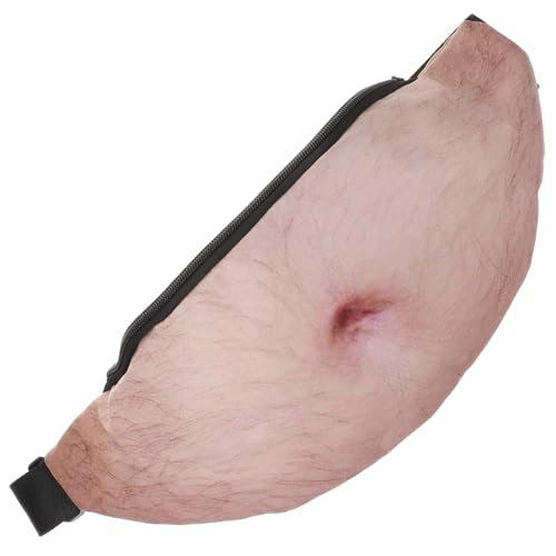 BESTonZON Outdoor-hüfttasche Für Männer Mit Lustiger Form Handy-Aufbewahrungstasche Aus Hochwertigem Pu Multifunktionale Reisetasche Für Training Joggen Radfahren Und Outdoor-Abenteuer von BESTonZON