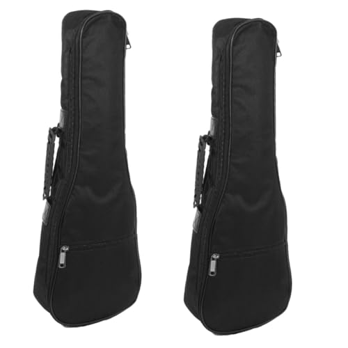 BESTonZON 2 STK Gitarrenrucksack schutztasche Gitarren Tasche Purse Banjo-Gigbag Handtaschen-Organizer-Einsätze Aufbewahrungstasche Gitarren-Gigbag Gitarrentasche Schwamm Ukulele Liner 600d von BESTonZON