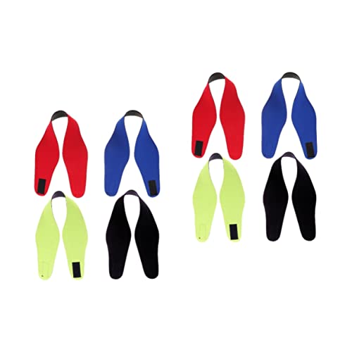 BESTonZON 2 Sätze Schwimmendes Stirnband Für Stilvolles Taucher-stirnband Gehörschutzbandabdeckung Stirnband Zum Tauchen Sportzubehör Badestirnband Sportstirnband Neopren 4 Stücke * 2 von BESTonZON