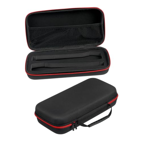 BESTonZON 2 Stück Kabellose Mikrofon-aufbewahrungsbox Eva Hartschalenkoffer Stoßfest mit Tragegriff Tragbare Organizer-Tasche für Mikrofone für Reisen Auftritte und Meetings von BESTonZON