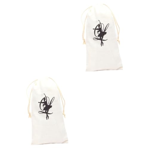 BESTonZON 2 Stück Tanzschuh Aufbewahrungstasche Ballettschuhtasche Für Tanztasche Ballettschuhe Mädchen Tanzhalter Balletttasche Tanzschuhtaschen Tanzschuhbeutel Tanzschuhtaschen von BESTonZON