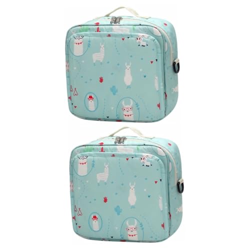 BESTonZON 2stücke Babytasche Für Windeln wasserdichte Wickeltasche Praktische Aufbewahrungstasche Für Babyausstattung Wiederverwendbarer Organizer Für Windeln Für Mütter Unterwegs von BESTonZON