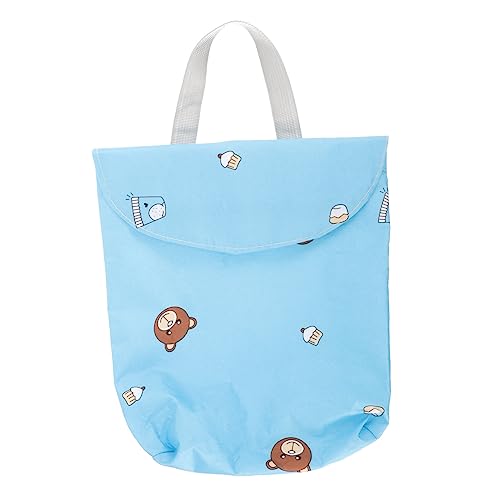 BESTonZON 2 Stück Windel Aufbewahrungstasche Handgehaltener Kleinigkeiten Halter Windeltaschen Kinderwagen Hängetasche Windel Aufbewahrungstasche Kleinigkeiten Halter Tasche Baby von BESTonZON