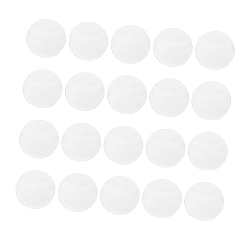 BESTonZON 20 Stück Ausweishülle Durchsichtig Ausweishülle Knopf Ausweishülle Animation Ausweisschutz Runde Ausweishülle Runde Ausweishülle Transparente Hülle Animation Souvenir von BESTonZON