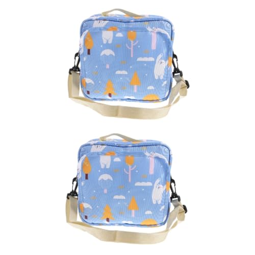 BESTonZON 2St Eine Schulter Mama Tasche Kinderwagen Tasche babytasche Kinderwagen Organizer Mama-Tasche Handtaschen Wickeltasche Windeltasche Windel-Organizer-Einkaufstasche groß Geschenk von BESTonZON