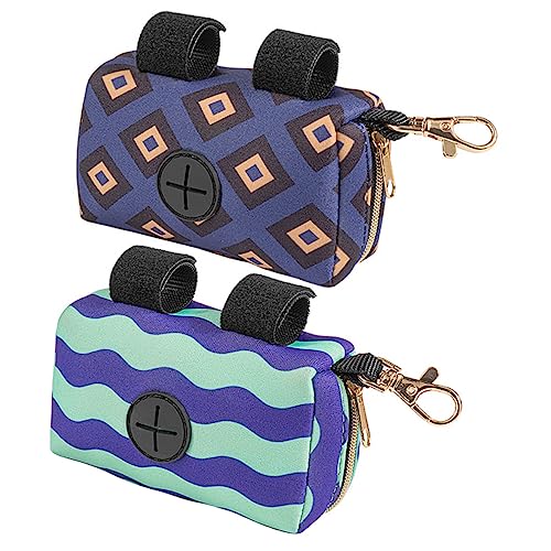 BESTonZON 2stücke Wickeltaschenspender Tragbar Windelbeutel Reise-Organizer Kleiner Hundekotbeutelhalter Mit Mülltaschencontainer Outdoor Geeignet BESTonZON 2stücke Wickeltaschenspender Tragbar Windelbeutel Reise-Organizer Kleiner Hundekotbeutelhalter Mit Mülltaschencontainer Outdoor Geeignet von BESTonZON
