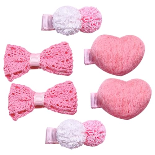 BESTonZON 3 Paar Hohle Spitzenschleife Haarnadel Haarschmuck Haarspangen Haarspangen Haarspangen Für Frauen Kleine Mädchen Haarspangen Schleifenklammern Für Frauen Kleine Haarspangen von BESTonZON
