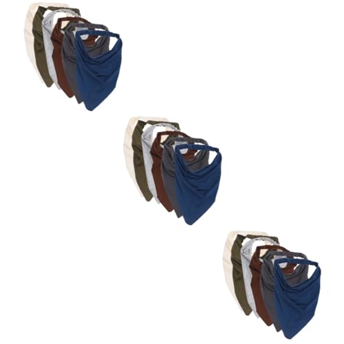 BESTonZON 3 Sätze Elastische Haarbandanas Für Dreieckige Kopftücher Boho Stil Haaraccessoires Für Verschiedene Anlässe 6 Stück * 3 von BESTonZON