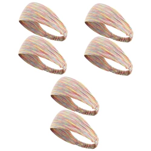 BESTonZON 3 Sätze Elastische Haargummis Atmungsaktive Kopfband Für Make Up Und Sport Schweißbänder Für Yoga Und Fitness Und Hautfreundlich Für Herren 2 Stück * 3 von BESTonZON
