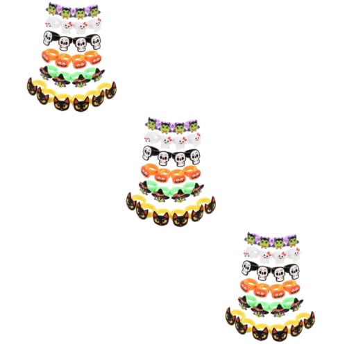 BESTonZON 3 Sätze Halloween Ringe Cartoon Pvc Spielzeugringe Für Halloween Partys Fingeraccessoires Für Kreative Designs Für Unvergessliche Spiele Und Dekorationen 25 Stück * 3 von BESTonZON