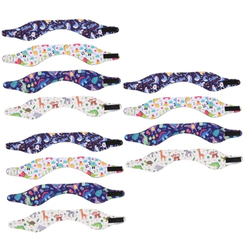 BESTonZON 3 Sätze Ohrschutz Stirnband Schwimmbad Schwebend Gehörschutz Für Schwimmer Wasser Männer Ohrbänder Schwimmohr-stirnband Duschstirnband Schwimmzubehör Tauchmaterial Sbr 4 Stück * 3 von BESTonZON