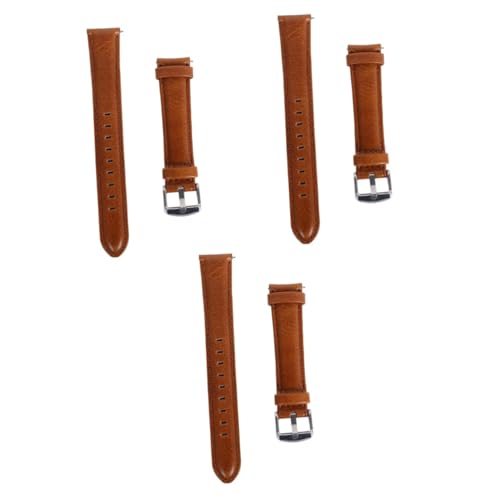 BESTonZON 3 Stk Trainingsausrüstung Armband tragen Bänder für Männer Lederband weich Gurt für s3 intelligent Mann von BESTonZON