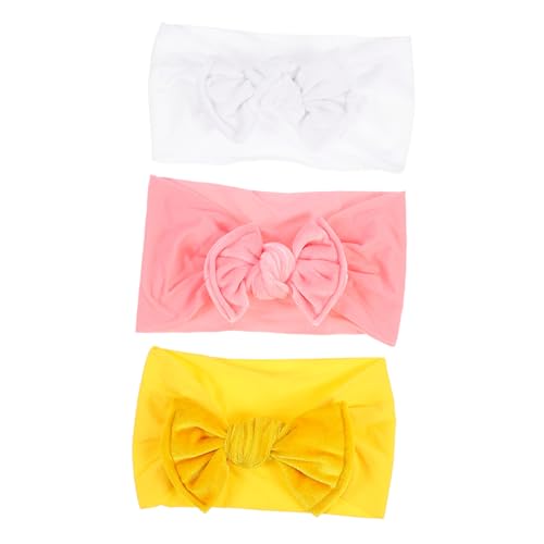 BESTonZON 3 Stück Stirnband Mit Schleife Kreativer Kopfschmuck Nylon Haarband Haarband Fotografie Kopfband Dekorative Haarbänder Requisite Haarschmuck Haar Accessoires Haar von BESTonZON