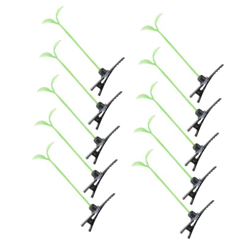 BESTonZON 30 Stück Damen Haarspange Sprossen Haarspange Damen Haarnadel Sprossen Haarnadel Gras Haarspange von BESTonZON