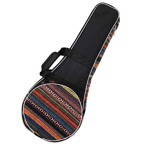 BESTonZON 3st Mandolinentasche Gigbag Für Mandoline Wählt Stand Akustikgitarrentasche Rucksack Aus Nylon Reisetaschen-Organizer Land Tasche Für E-Gitarre Veranstalter Reisen Stricken Ukulele von BESTonZON