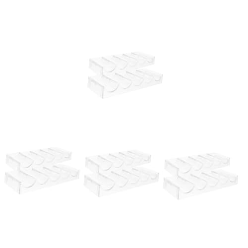 BESTonZON 4 Sätze Chip-Box Aufbewahrungsregal Für Die Küche Vorratskammer Karten Pokerchip-aufbewahrung Acryl-chip-Organizer Praktisches Chip-etui Multifunktions-pokerchip-ablage 2 Stück * 4 BESTonZON 4 Sätze Chip-Box Aufbewahrungsregal Für Die Küche Vorratskammer Karten Pokerchip-aufbewahrung Acryl-chip-Organizer Praktisches Chip-etui Multifunktions-pokerchip-ablage 2 Stück * 4 von BESTonZON