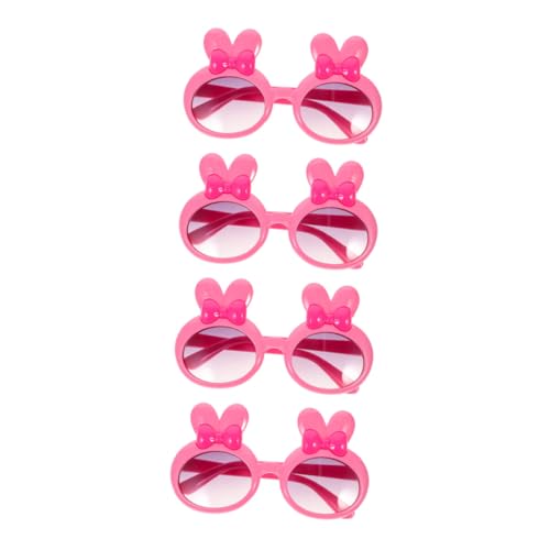 BESTonZON 4 Stück Sonnenbrillen Niedlich Leicht Komfortabel Uv Schutz Party Foto Requisiten Für Mädchen Jungen Strand Festliche Anlässe von BESTonZON