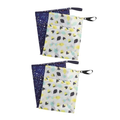 BESTonZON 4stücke wasserdichte Nasstaschen Wickeltaschen Badeanzüge Und Handtücher Wiederverwendbare Reise- -trockentaschen Für Fitnessstudio Und von BESTonZON