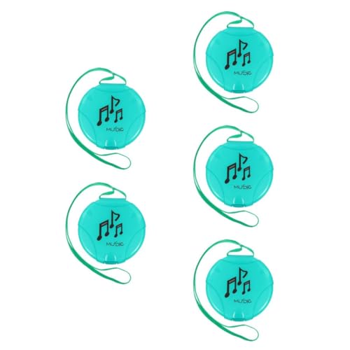 BESTonZON 5St Disc-Tasche Disc-Organizer CD Aufbewahrung CD Sammlertasche CD Tragetasche CD Behälter DVD-Organizer und -Speicher CD-Tragetasche DVD-CD-Hülle CD-DVD-Hülle Stoff Green von BESTonZON