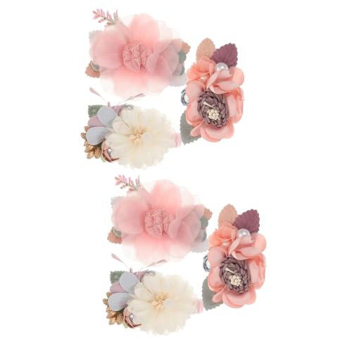 BESTonZON 6 Stück Blumen Haarspangen Haarspangen Für Babys Haar Accessoires Für Kinder Haarspangen Für Kleinkinder Kleinkind Haarspangen Haarspangen Haarnadeln Haarspangen Für von BESTonZON