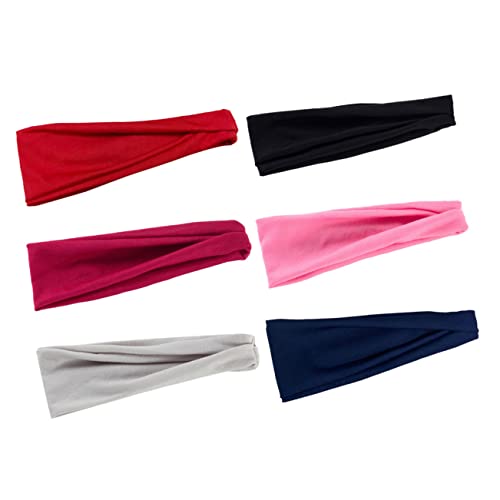 BESTonZON 6stücke Elastisches Stirnband Für Fitness Und Yoga Haarbänder Aus Umweltfreundlichem Material Sport-kopftuch Mit Schweißabsorbierung Bequeme Kopfbedeckung Für Männer Und BESTonZON 6stücke Elastisches Stirnband Für Fitness Und Yoga Haarbänder Aus Umweltfreundlichem Material Sport-kopftuch Mit Schweißabsorbierung Bequeme Kopfbedeckung Für Männer Und von BESTonZON
