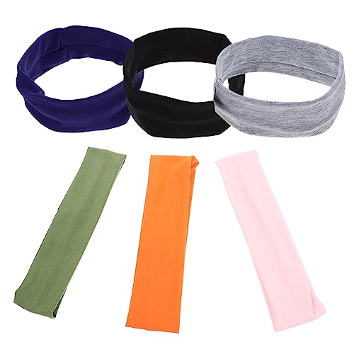 BESTonZON 6Stücke Sportliches Stirnband für Frauen Elastische Schweißbänder für Yoga Jogging und Fitness Atmungsaktiv und Hautfreundlich Schnelltrocknend Perfektes BESTonZON 6Stücke Sportliches Stirnband für Frauen Elastische Schweißbänder für Yoga Jogging und Fitness Atmungsaktiv und Hautfreundlich Schnelltrocknend Perfektes von BESTonZON