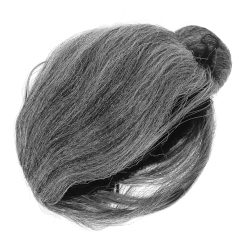 BESTonZON Old Lady Cosplay Perücke Graue Großmutter-wig Für Halloween Karneval Und Kostümparty Für Fotoshootings Und Bühnenauftritte Leicht Und Tragbar von BESTonZON