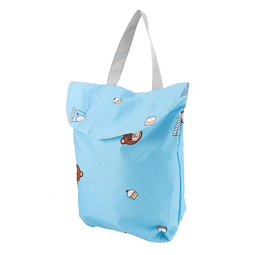 BESTonZON Windel-Aufbewahrungstasche Für Säuglinge Wickeltasche Organizer Viel Platz Für Windeln Kleidung Verschleißfestere Wickeltasche Leicht Zu Tragen Große Größe von BESTonZON