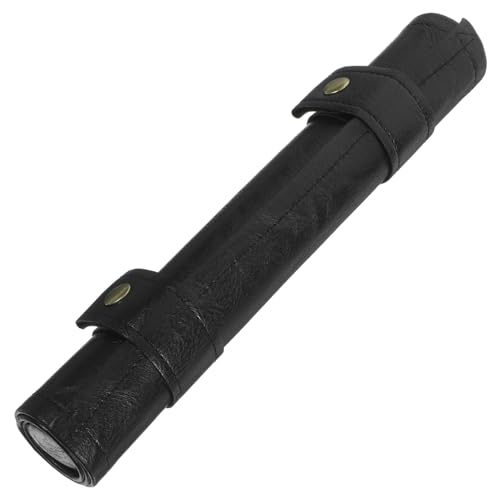 BESTonZON Aufbewahrungstasche für Würfel Schild Auto Behälter Reisen Karte Gepäck dice Box Reisewürfel-Organizer Würfel-Organizer-Tasche Würfelrolltasche Kleiner Würfelbeutel PU-Leder Black von BESTonZON