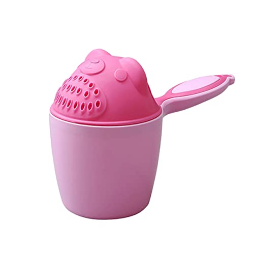 BESTonZON Babylöffel-dusche Aus Robustem Kunststoff Bequemer Griff Für Badewasserschöpfer Shampoobecher Zum Ausspülen Von Junge Mädchen Haaren Gesicht Und Augen Schützen Leicht Zu Halten Und von BESTonZON