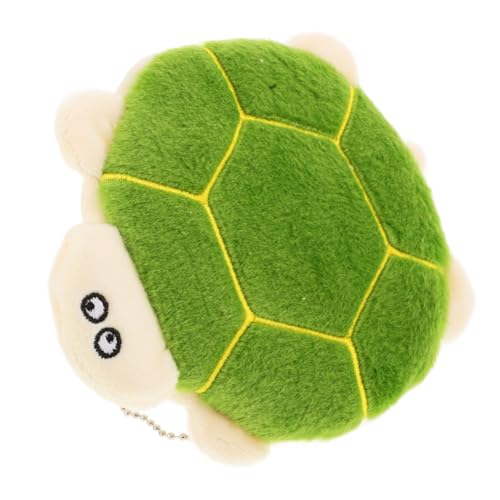 BESTonZON Cute Plüsch Schildkröte Münzbeutel Kinderfreundlicher Mini Tier Geldbeutel Für Kleingeld Und Kleine Gegenstände Für Jungen Und Mädchen Rucksackanhänger Geeignet von BESTonZON