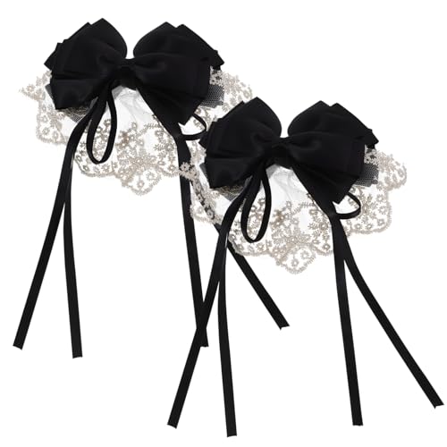 BESTonZON Brillante Haarspangen mit Schleifendesign Haar-accessoires für Damen Haarspange für Damen Bequem Leicht für Den Anlass von BESTonZON