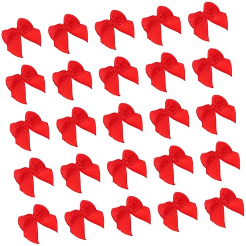 BESTonZON 60stücke Schleifen Mit Blume Und Schleife Handgefertigte Haarschleifen Helle Farbe Zubehör Für Mädchen Geeignet Für Geburtstage Weihnachten Und Mehr Für Haarschleifen Nähen Und von BESTonZON