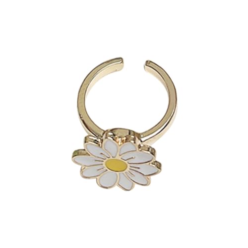 BESTonZON Fidget Ring aus Hochwertiger Verstellbarer Stressabbau Schmuck mit Drehbarem Design Beruhigender Spielring für Mädchen und Jugendliche für Kreative Entspannung von BESTonZON