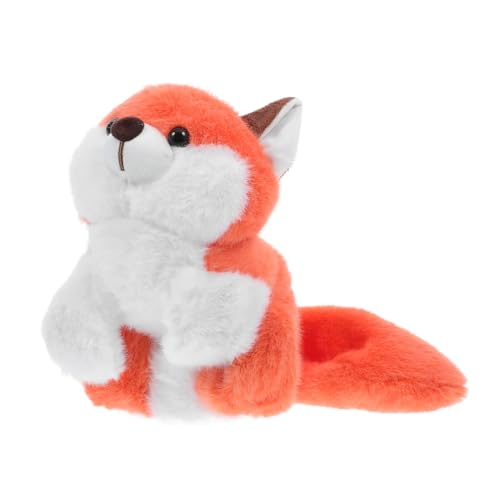 BESTonZON Fuchs Plüschtier Schnapparmband Kuscheliges Armband für Weiches Stofftier Armband mit Sicherem Sitz und Einfachem An Ausziehen von BESTonZON