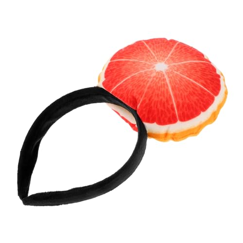 BESTonZON Grapefruit Stirnband Cartoon Haaraccessoire für Partys Süßes Cosplay Frucht Stirnband für Frauen Tragbares und Bequemes Haarband für Geburtstagsfeiern und Festivals von BESTonZON