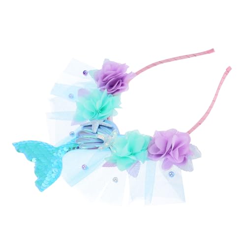 BESTonZON Haarreif für Mädchen mit Pailletten Niedliches Party Kopfschmuck Accessoire für Festliche Anlässe und Cosplay von BESTonZON